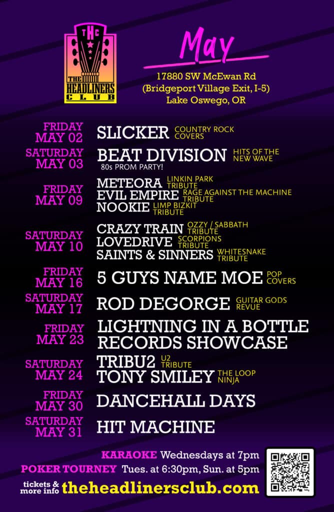 The Headliners Club - Lake Oswego, Oregon