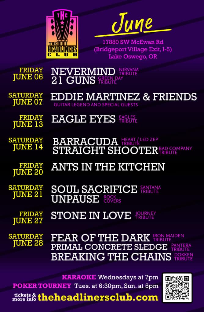 The Headliners Club - Lake Oswego, Oregon